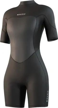 Sonderangebot Mystic BRAND WOMEN 3/2 BACK ZIP Shorty black Warehouse One