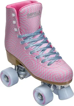 Impala QUAD SKATE TEST Rollschuh wavy check Warehouse One Rabatt