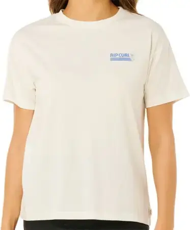 Preisreduziert Rip curl OCEAN BREAK RELAXED T-Shirt bone Warehouse One