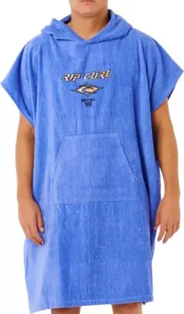 Rip curl LOGO HOODED TOWEL Poncho blue haze Warehouse One Sofort Bestellen