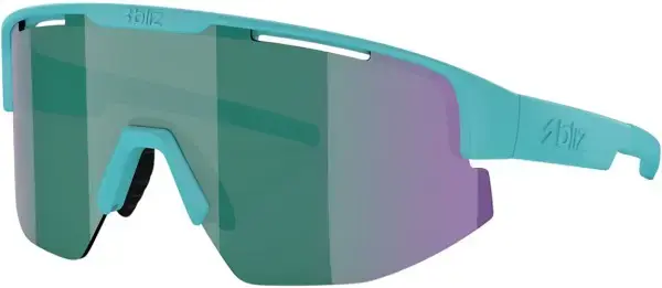 Ausverkauf Bliz MATRIX SMALL Sonnenbrille matte turquoise/blue green Warehouse One