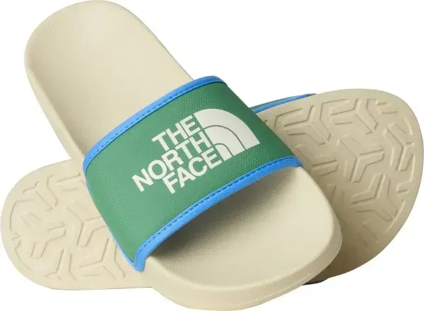 Neu Im Sortiment The north face YOUTH BASE CAMP SLIDE III Sandale desert stone/dimmed algae Warehouse One