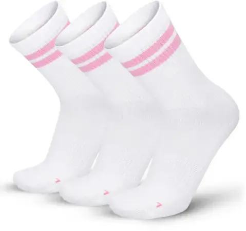 Markenprodukt Lenz SPORTS MID CUT 3er Pack Socken white/pink Warehouse One