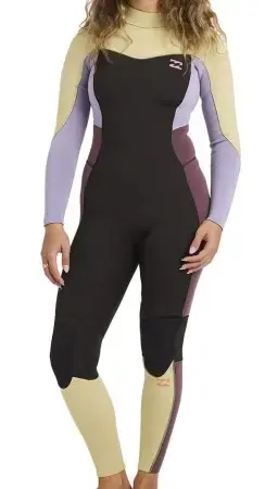 Sichere Zahlung Billabong 5/4 SYNERGY BACK ZIP Full Suit grey violet Warehouse One