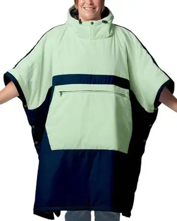 Voited TROPPER Poncho Decke navy/camo green Warehouse One Bestseller