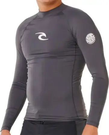Nur Heute Rip curl WAVES PERFORMANCE LS Lycra charcoal grey Warehouse One