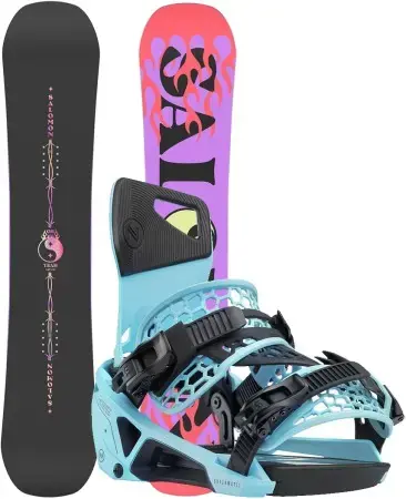 Solange Der Vorrat Reicht Salomon OH YEAH 138 inkl. NIDECKER SUPERMATIC escape cyan Warehouse One