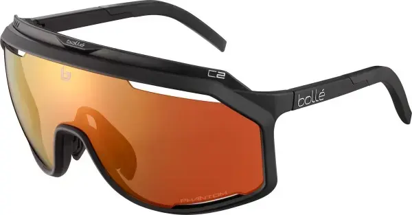 Bolle CHRONOSHIELD Sonnenbrille black matte/phantom brown red photochromic Warehouse One Beliebt