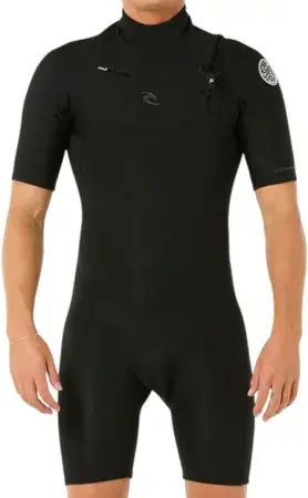 Direktkauf Rip curl DAWN PATROL 2/2 CHEST ZIP Shorty black Warehouse One