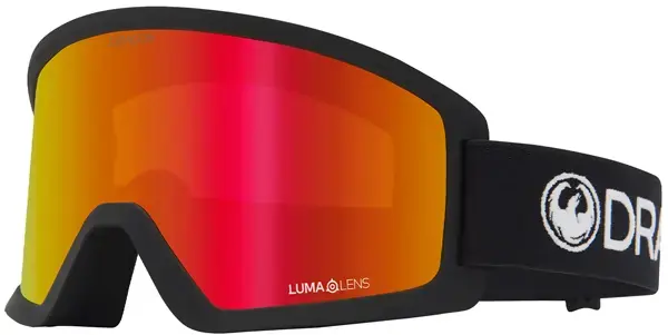 Heißes Angebot Dragon DX3 L Schneebrille black/lumalens red ion Warehouse One
