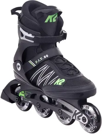 Must-Have K2 F.I.T. 80 Inline Skate black/green Warehouse One