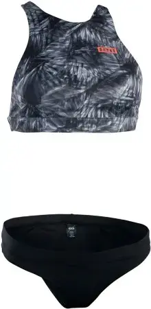 Finale Aktion Ion SURFKINI Bikini black flowers Warehouse One