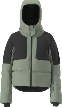Top-Preis The north face WOMEN COLD SPELL CROPPED DOWN Jacke slate moss/tnf black Warehouse One