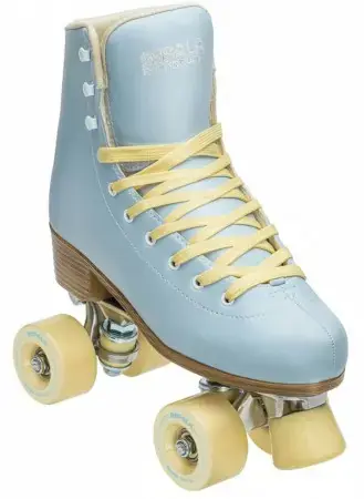 Letzte Chance Impala QUAD SKATE 2nd Rollschuh sky blue/yellow Warehouse One