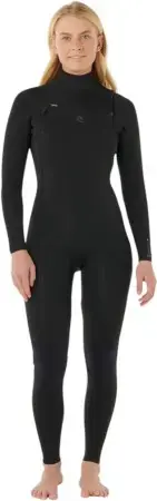 Direktkauf Rip curl WOMENS DAWN PATROL PRO 4/3 CHEST ZIP Full Suit black Warehouse One