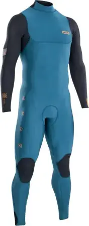 Abverkauf Ion SEEK AMP 6/5 BACK ZIP Full Suit petrol Warehouse One
