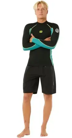 Rip curl DAWN PATROL LS 1.5 Neoprentop blue lagoon Warehouse One Abverkauf
