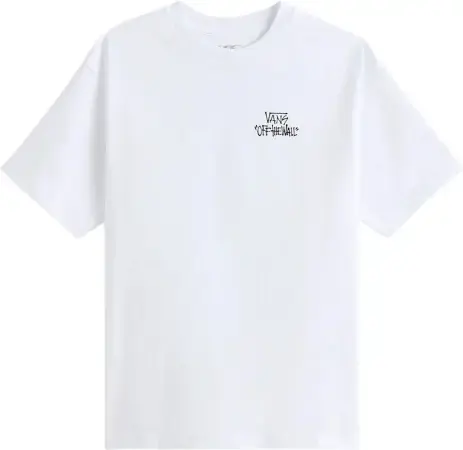 Neuheit Vans STOMPER LOOSE T-Shirt white Warehouse One
