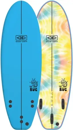 Ocean earth THE BUG Surfboard blue Warehouse One Preisknaller
