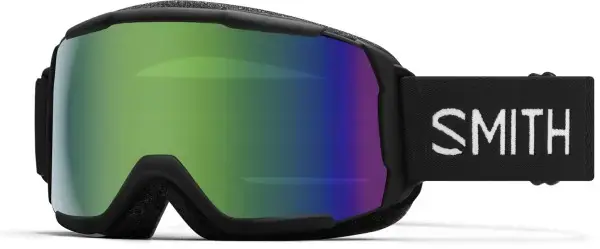 Begrenztes Angebot Smith GROM Schneebrille black/green sol-x mirror Warehouse One