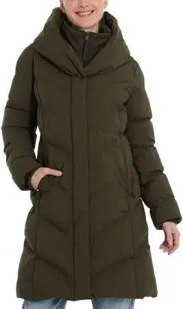 Ragwear NATALKA Mantel dark olive Warehouse One Saisonangebot