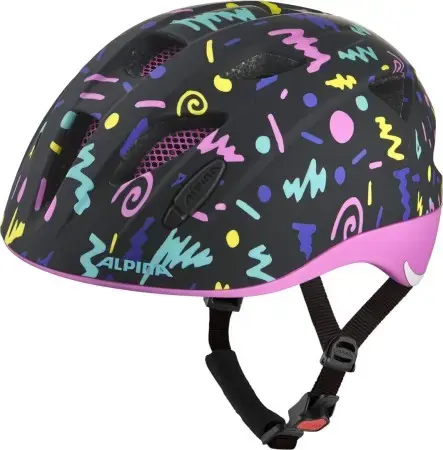 Echt Alpina XIMO FLASH Helm black confetti matt Warehouse One