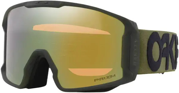 Neue Kollektion Oakley LINE MINER L Schneebrille b1b matte new dark brush/prizm sage gold iridium Warehouse One