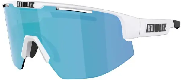 Nur Heute Bliz MATRIX SMALL Sonnenbrille matt white/smoke blue multi Warehouse One