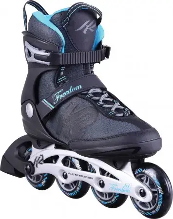 Begrenztes Angebot K2 FREEDOM W Inline Skate grey/blue Warehouse One