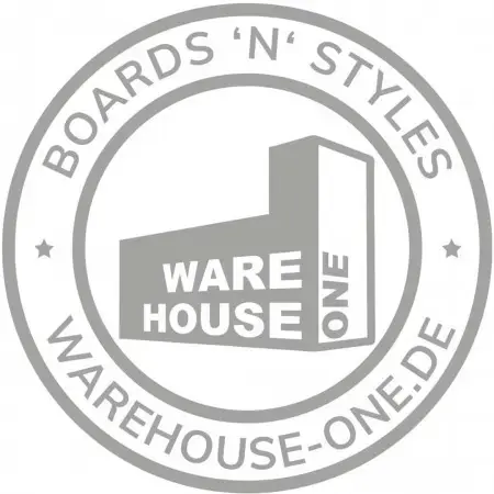 Wochenendangebot Wh1 BOARDS N STYLE Die Cut Aufkleber ice grey Warehouse One