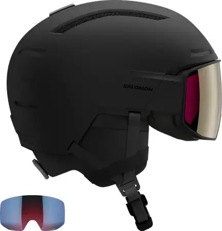 Salomon DRIVER PRIME SIGMA PLUS MIPS Helm black/sigma black gold Warehouse One Billig