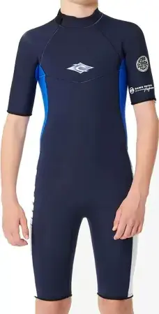 Rip curl BOYS DAWN PATROL 2/2 BACK ZIP Shorty navy Warehouse One Letzte Chance