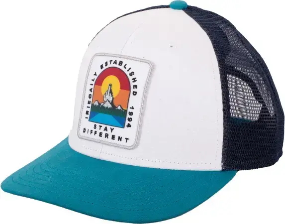 Neue Ware Iriedaily STONEFINGER Cap blue green Warehouse One