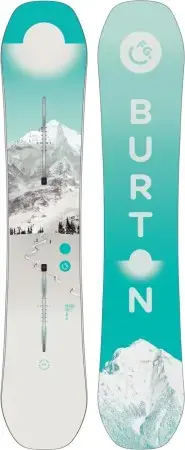 Zertifiziert Burton FEELGOOD Snowboard first tracks Warehouse One