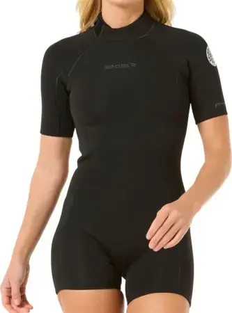 Rip curl WOMENS DAWN PATROL ECO 2/2 BACK ZIP Shorty black Warehouse One Jetzt Kaufen