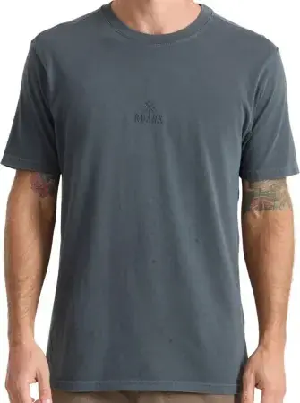 Neue Ware Roark SAFECAMP EMBROIDERY T-Shirt charcoal Warehouse One