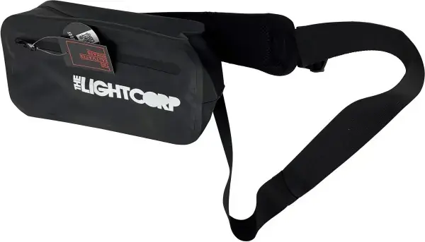 Light WATERPROOF HIP Bag black Warehouse One Preis Gesenkt