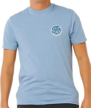 Rip curl WETTIE PASSAGE ICON T-Shirt faded denim Warehouse One Neu Im Sortiment