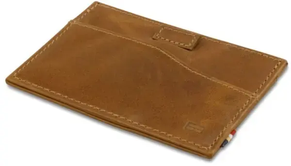 Garzini LEGGERA CARDHOLDER brushed cognac Warehouse One Begrenztes Angebot