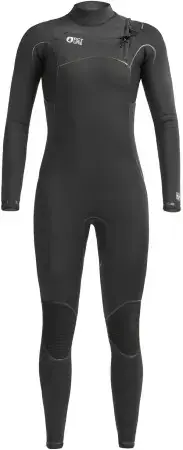 Zertifiziert Picture DOME WOMEN 4/3 CHEST ZIP Full Suit black Warehouse One