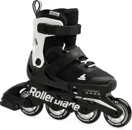 Super-Preis Rollerblade MICROBLADE Inline Skate black/white Warehouse One