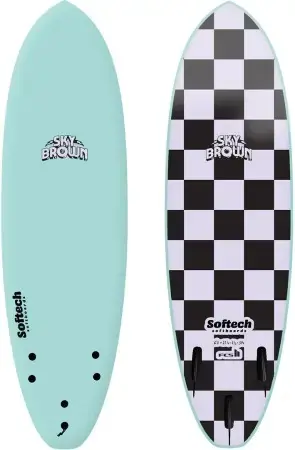 Saisonangebot Softech softboards SKY BROWN FCS II Surfboard seafoam Warehouse One