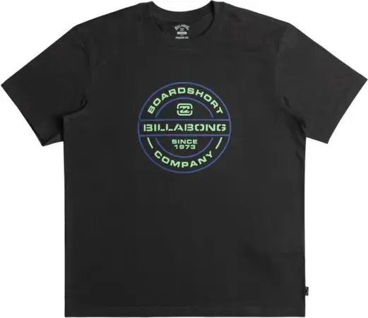 Billig Billabong ROTOR FILL T-Shirt washed black Warehouse One