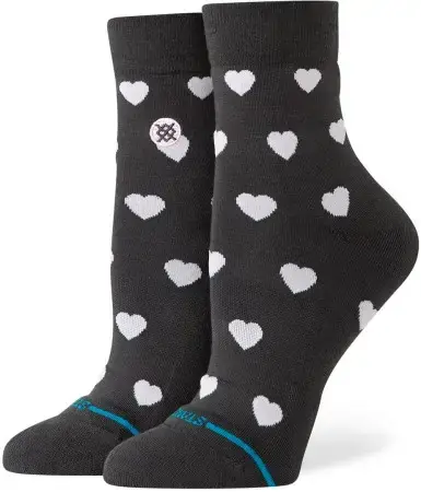 Expressversand Stance HEARTS LOWRIDER Socken charcoal Warehouse One