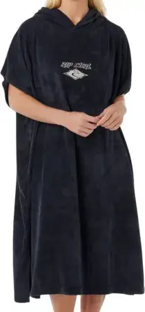 Mega-Angebot Rip curl CLASSIC SURF HOODED Poncho black/off white Warehouse One
