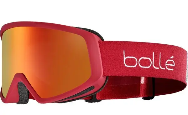 Bolle BEDROCK PLUS Schneebrille carmine red/sunrise Warehouse One Abverkauf