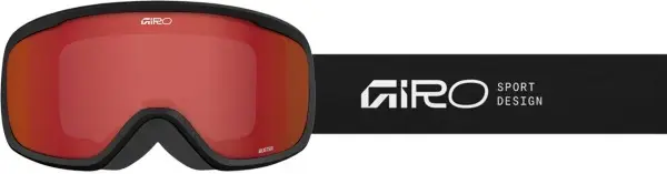 Finale Aktion Giro BUSTER Schneebrille stacked black/amber scarlet Warehouse One