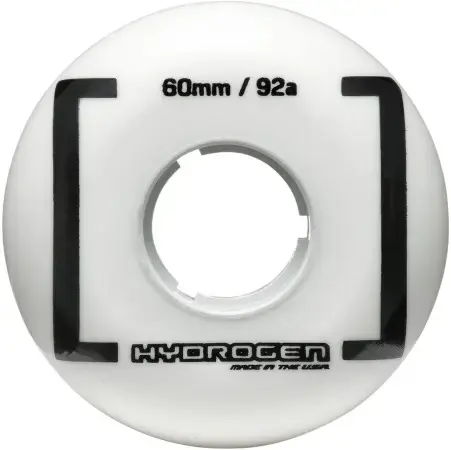 Rollerblade HYDROGEN BLANK 60/92A 4er Pack Rollenset white Warehouse One Must-Have