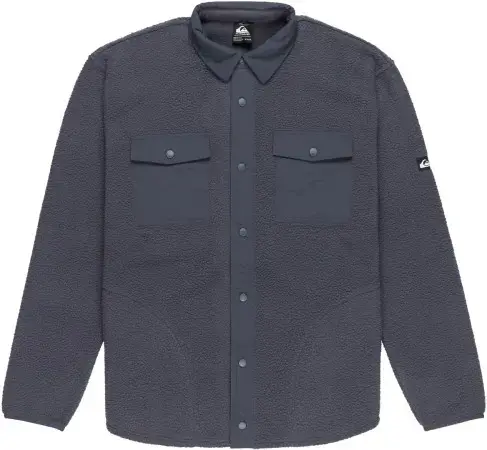 Quiksilver CLEAN COAST Fleece Hemd india ink Warehouse One Echt