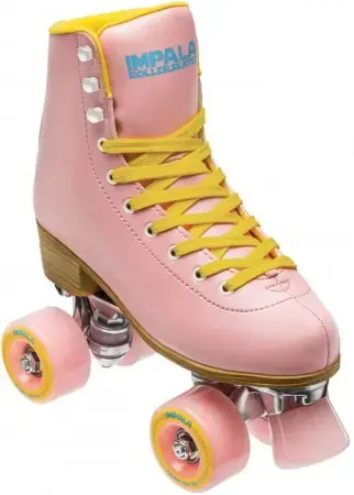 Expressversand Impala QUAD SKATE 2nd Rollschuh pink/yellow Warehouse One
